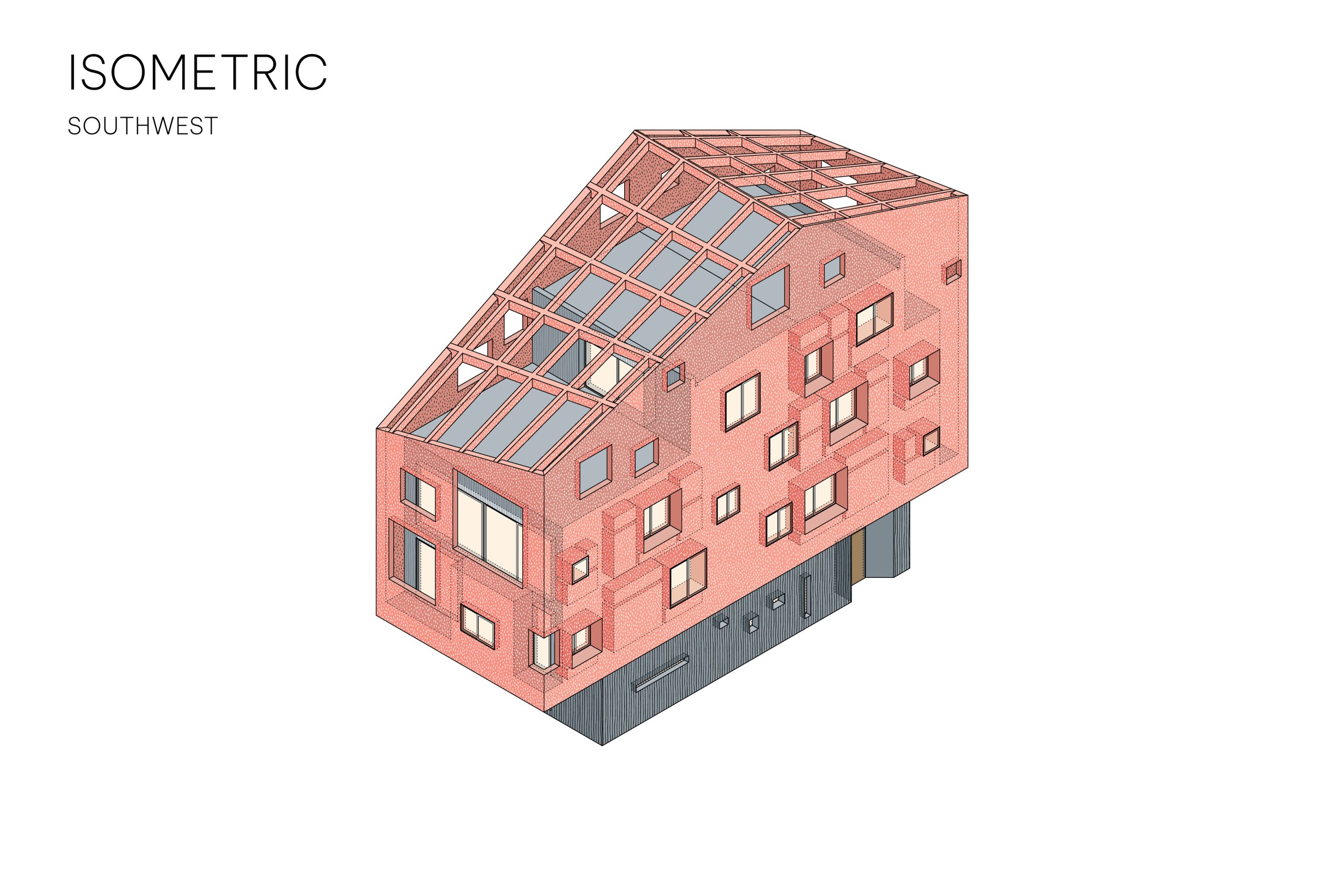 100 Windows by Inrestudio, Hanoi, isometric diagram 2