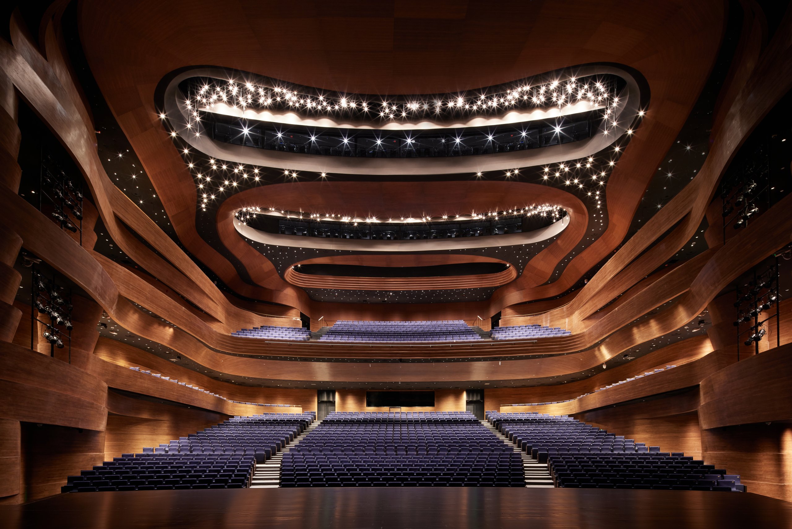 The 1,600-seat opera auditorium